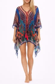 RANEES Short Poncho