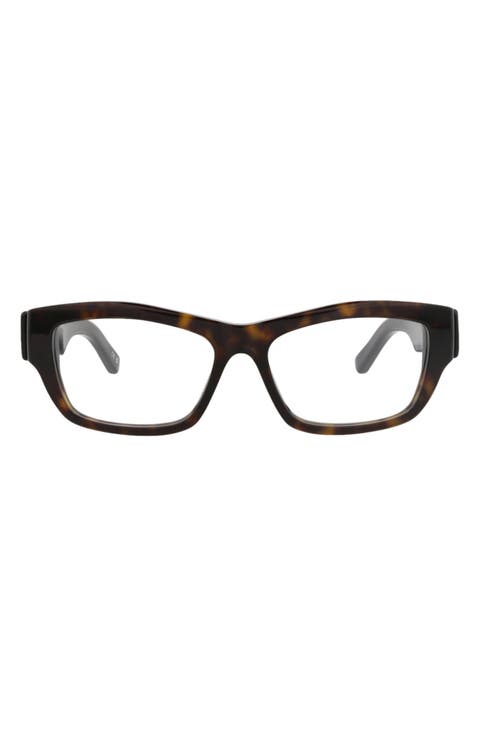 54mm Rectangular Optical Glasses