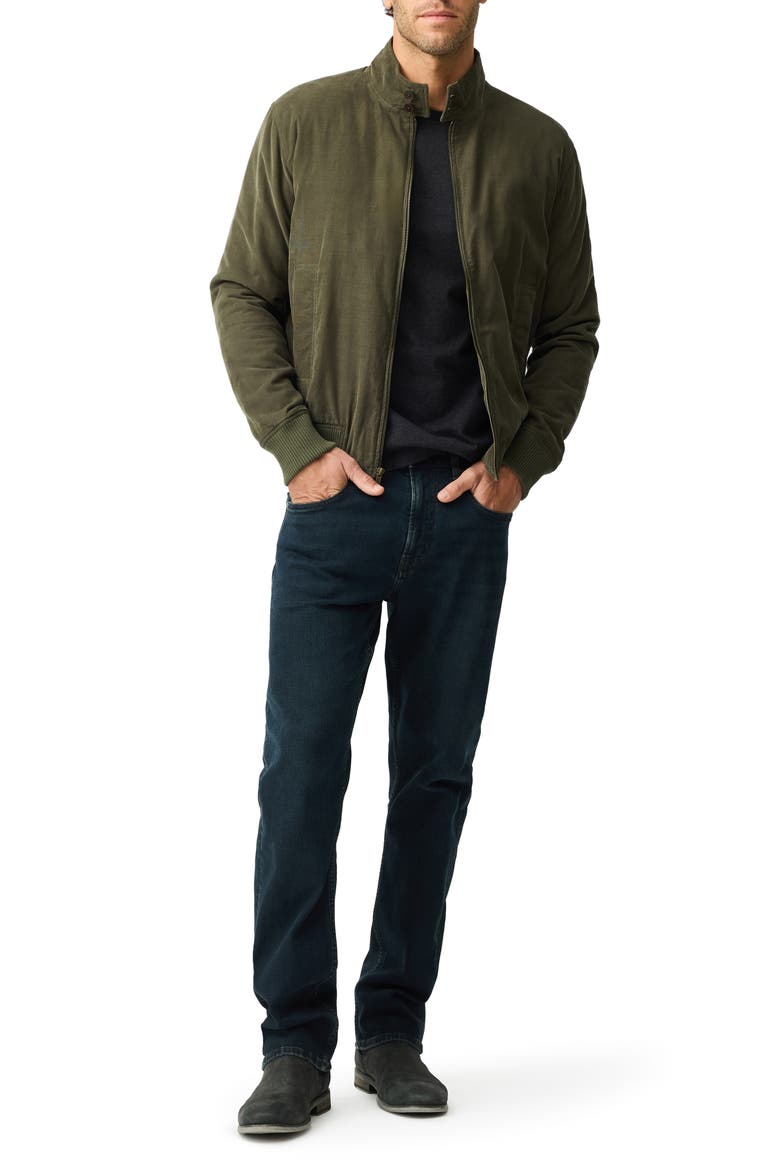 Timber Bay Cotton Corduroy Bomber Jacket, Alternate, color, MOSS