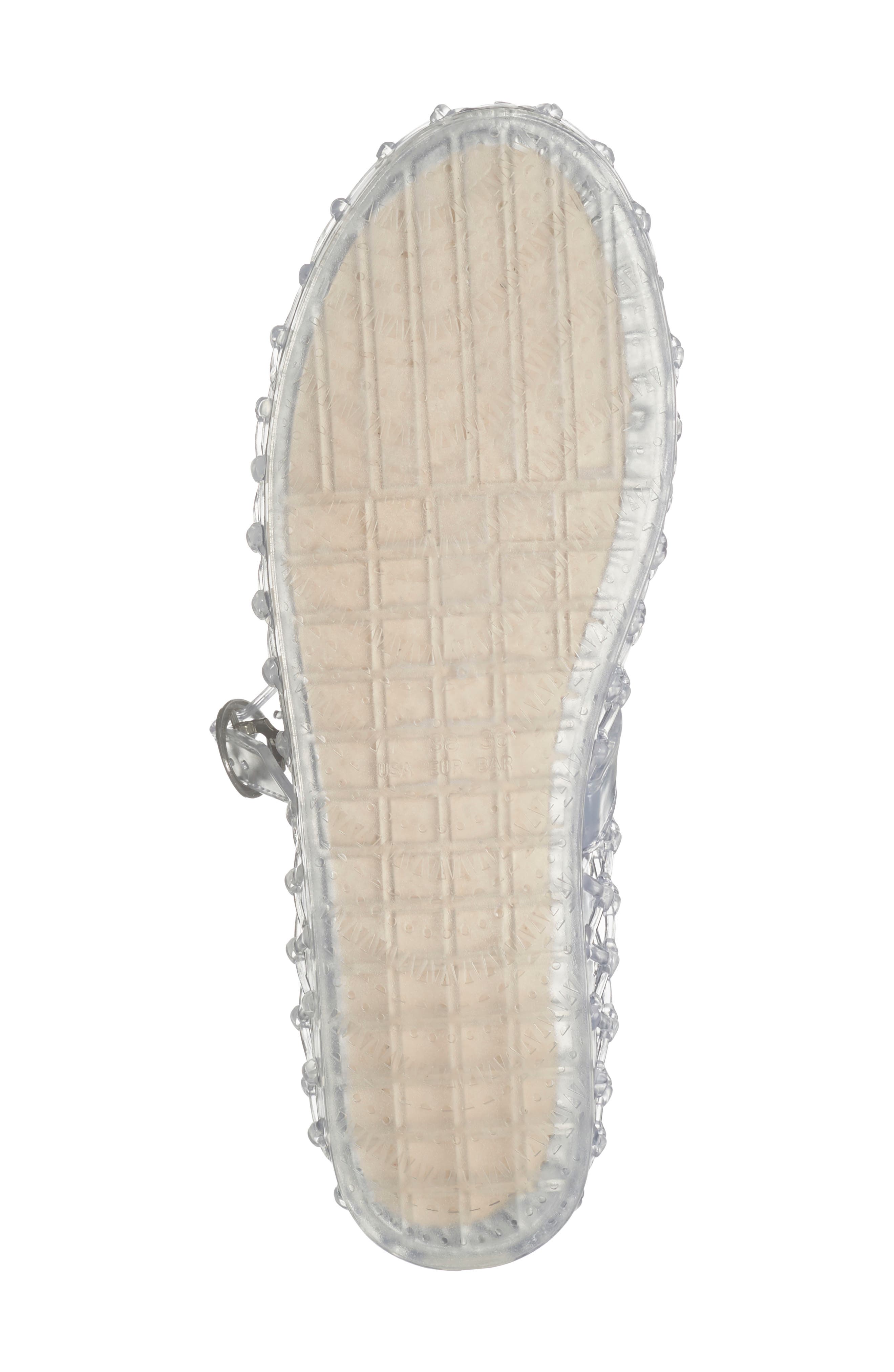 Riri Mary Jane Flat, Alternate, color, CLEAR