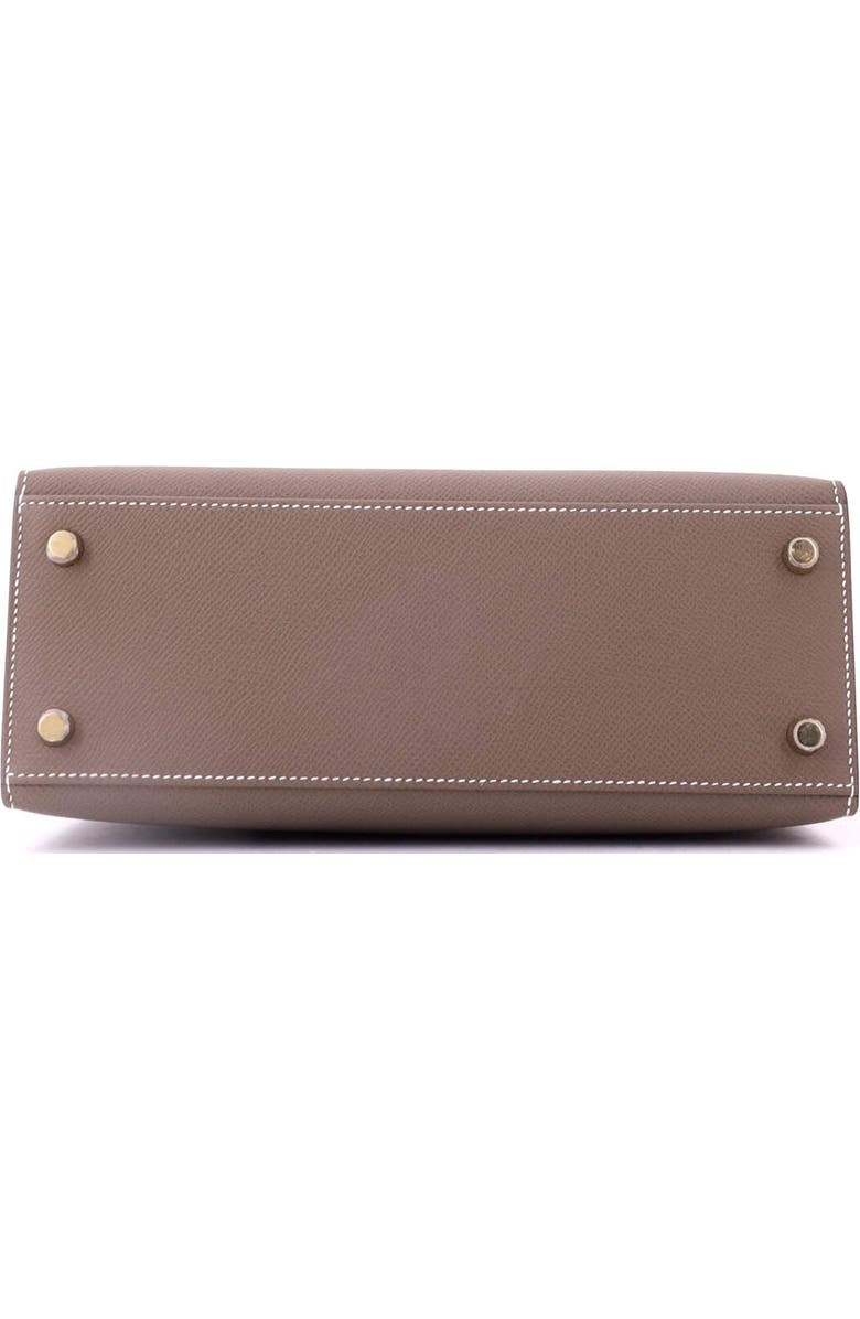 Pre-Owned Hermes Kelly Handbag Grey Epsom with Gold Hardware 25, Alternate, color, Etoupe