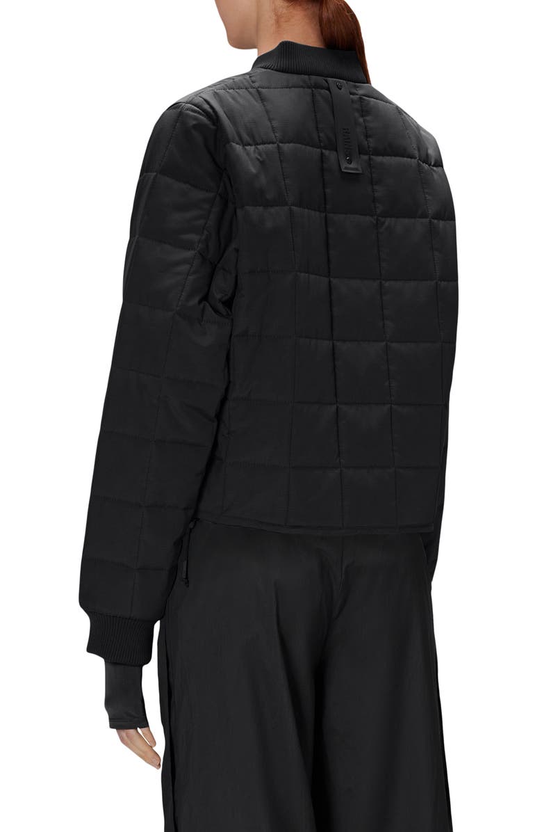 Rains Liner Bomber Jacket, Alternate, color, 