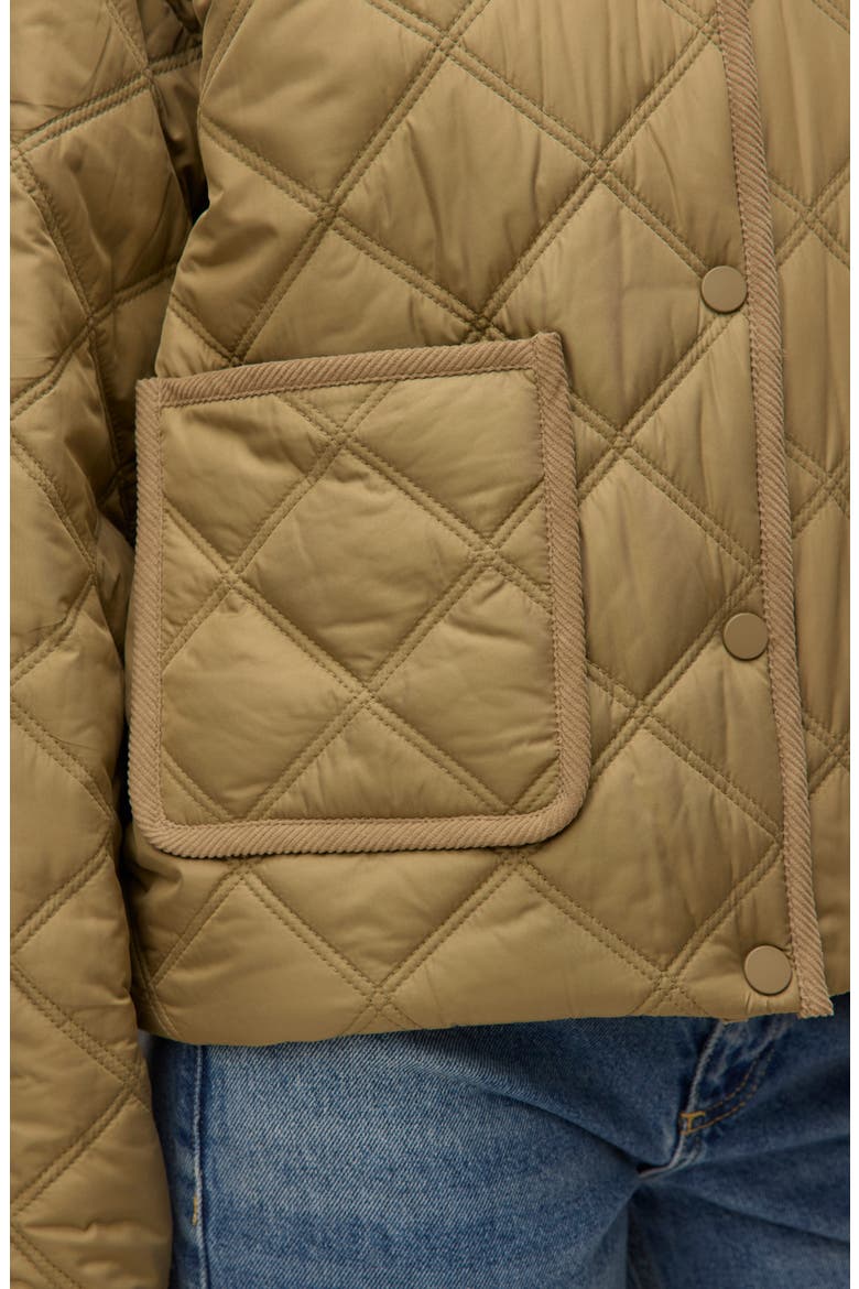 Minnesota Quilted Short Jacket, Alternate, color, MERMAID