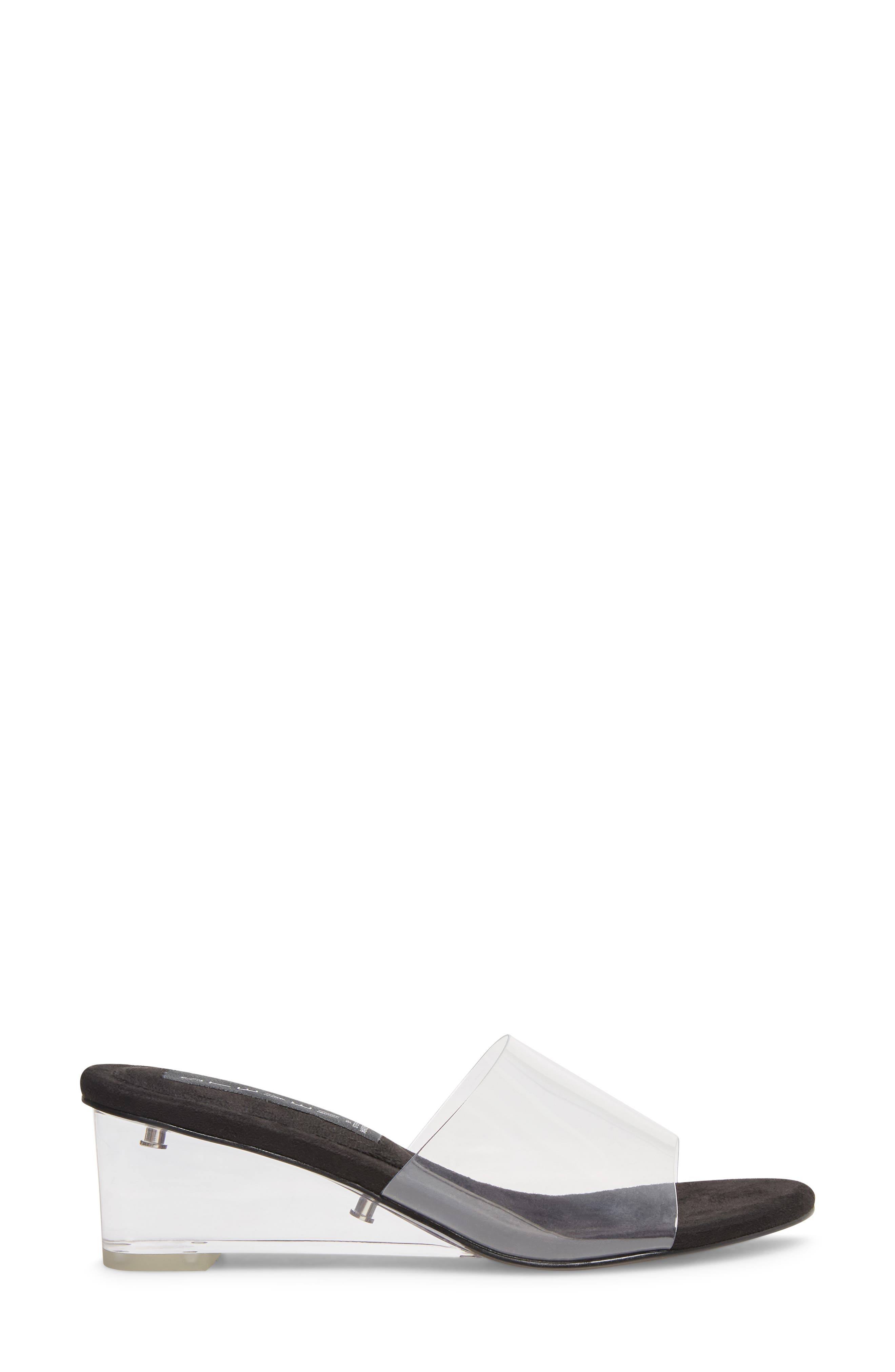 Steven New York Madden Iza Transparent Slide Sandal, Alternate, color, 