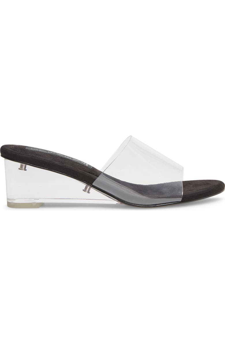 Steven New York Madden Iza Transparent Slide Sandal, Alternate, color,