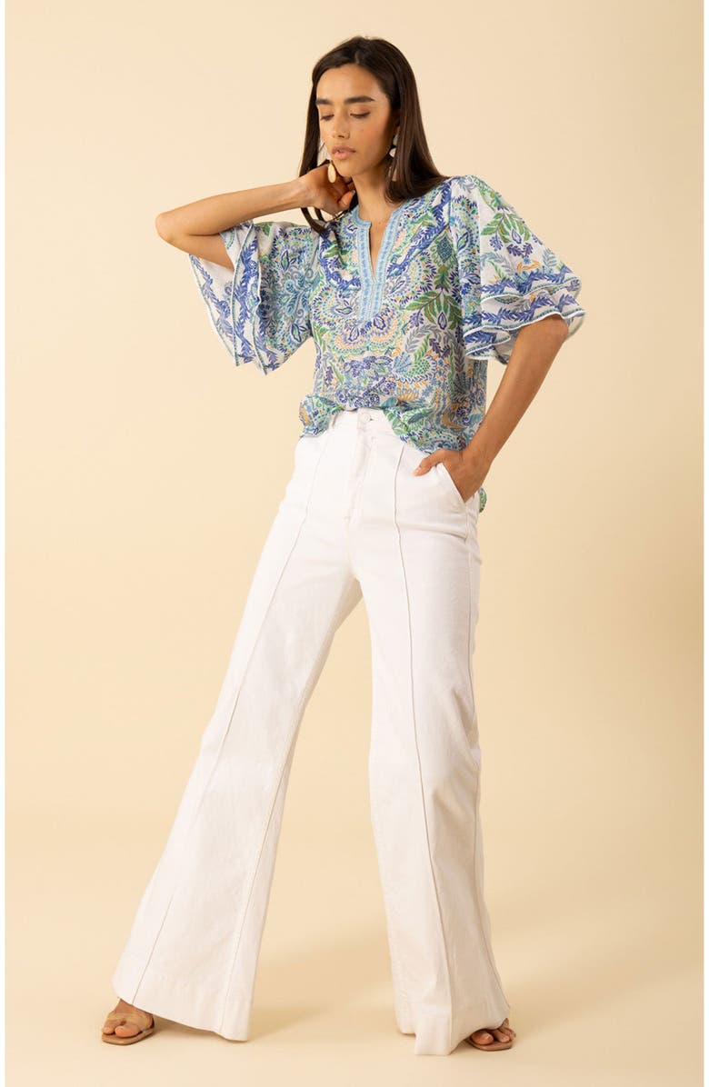 Hale Bob Braelyn Voile Top, Alternate, color, 