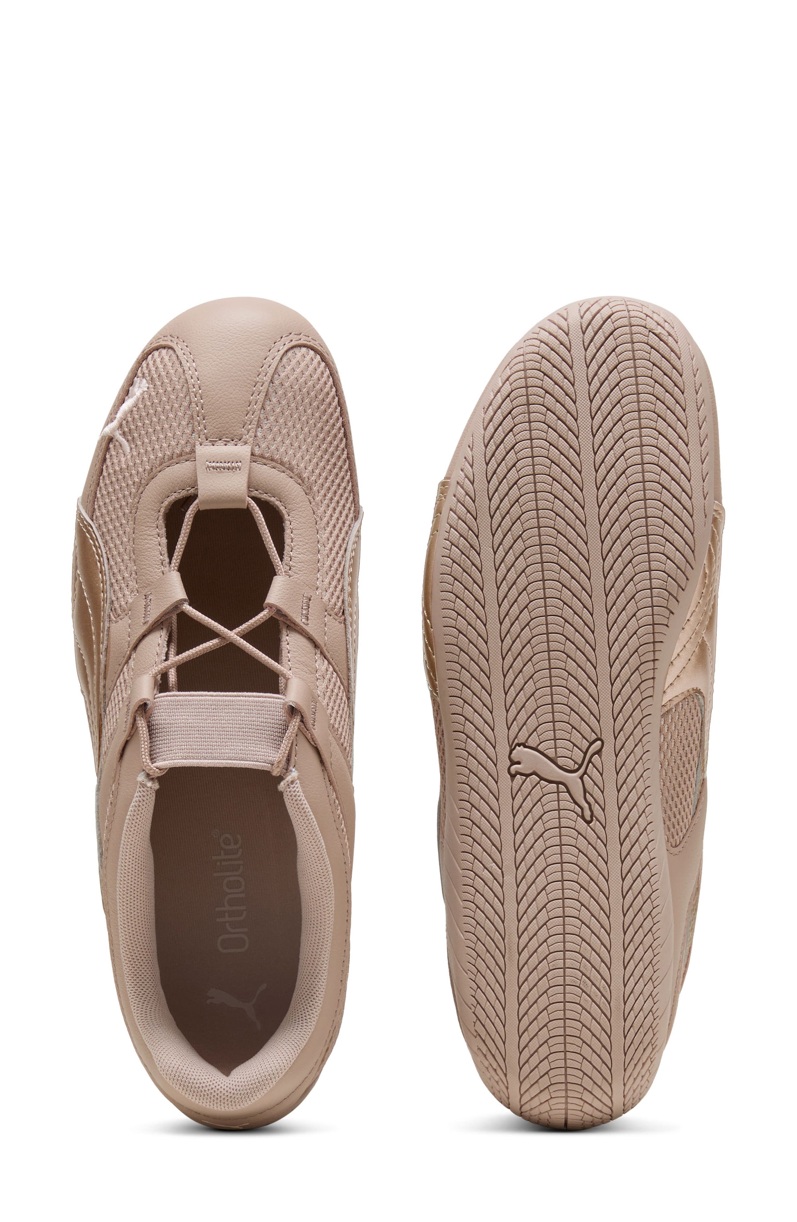 Speedcat Go Ballet Sneaker, Alternate, color, ROSE LATTE