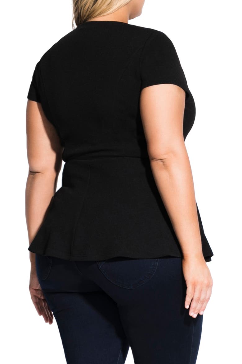 Sweet Peekaboo Top, Alternate, color, BLACK