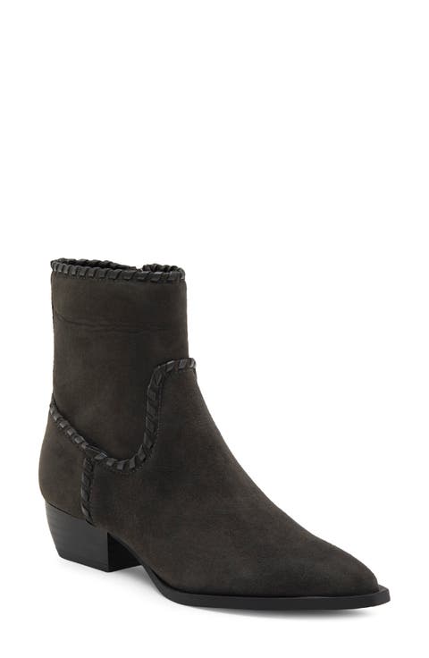 Tazzy Leather Bootie