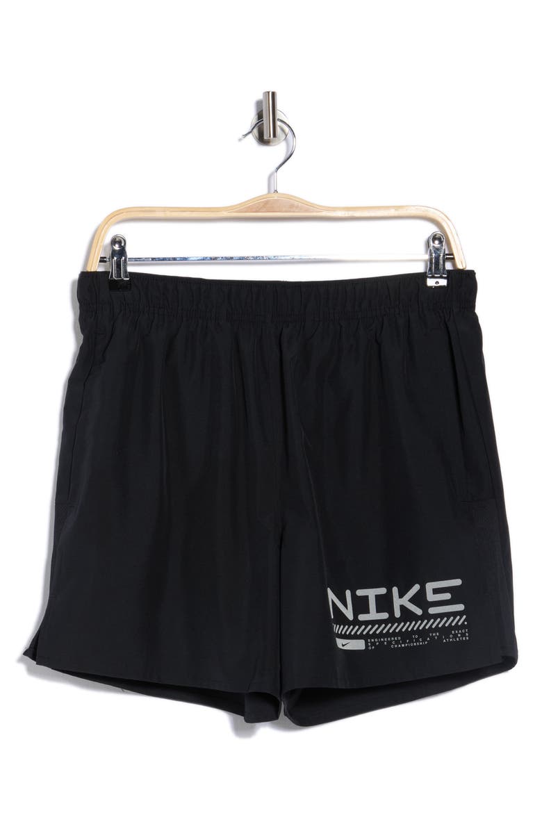 Nike Stride Dri-FIT 2-in-1 Running Shorts, Alternate, color, Black/ Anthracite
