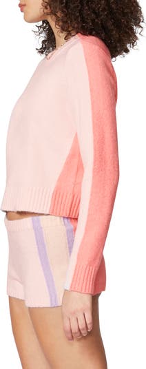 Colorblock Sweater Shorts