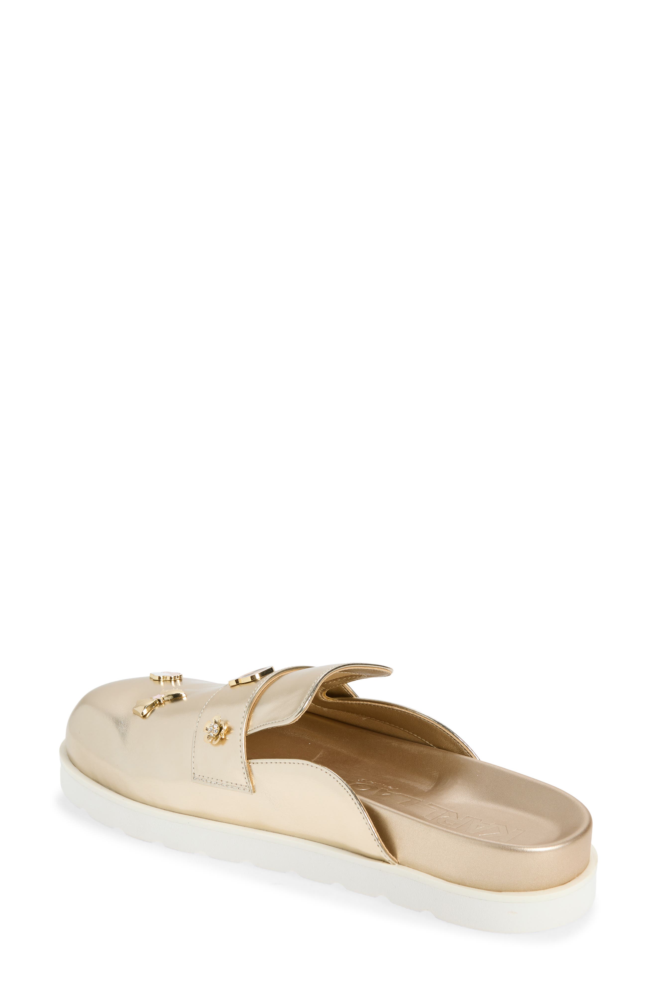 Islay Flat Mule, Alternate, color, WHITE GOLD