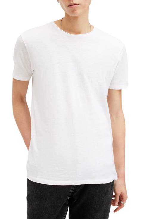 Figure Roll Neck Cotton T-Shirt