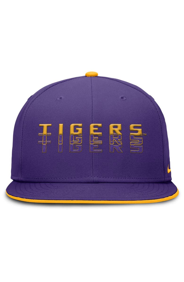Nike Men's Nike Purple LSU Tigers True Primetime Performance Fitted Hat, Alternate, color, Purple