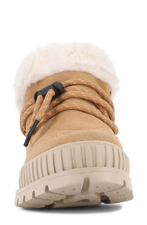 Palladium Pallashock Lo Hiver Water Repellent Faux Fur Boot In Multi