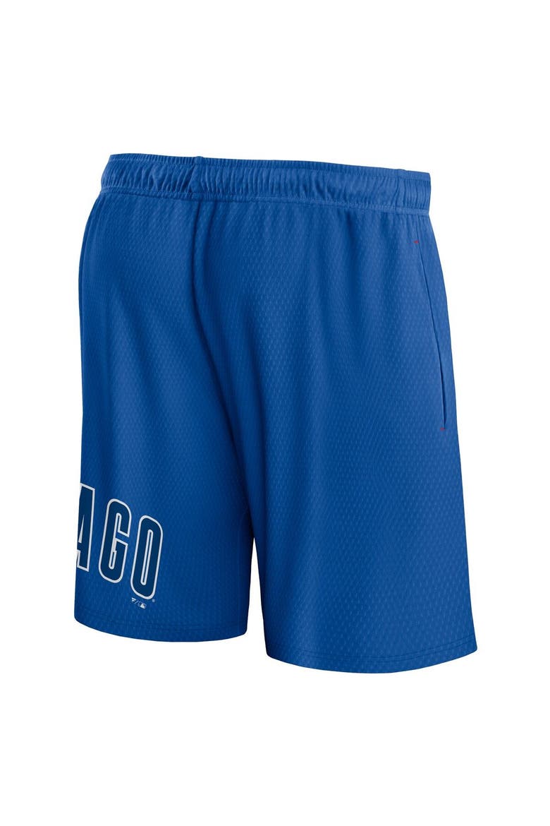 Men's Fanatics Branded  Royal Chicago Cubs Clincher Mesh Shorts, Alternate, color, Royal
