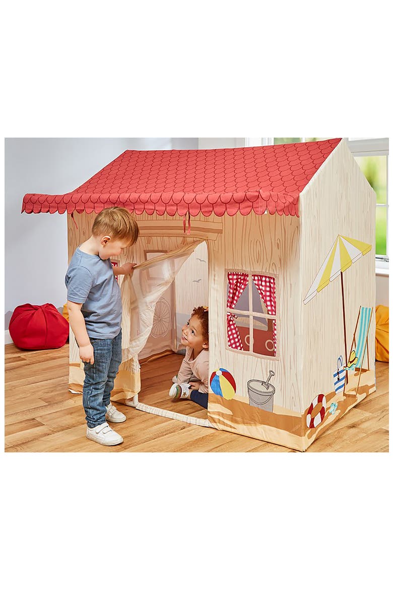 Beach House Canvas Tent, Alternate, color, MULTI