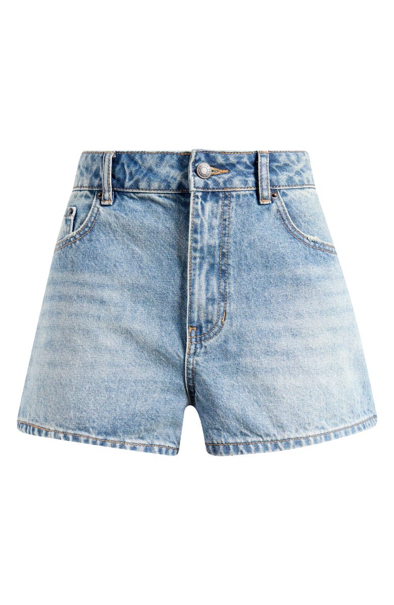 PacSun Esther Denim Mom Shorts, Main, color, 