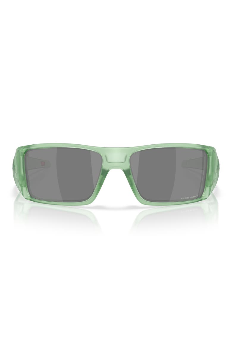Heliostat 61mm Prizm™ Rectangular Sunglasses, Main, color, BLACK GREEN