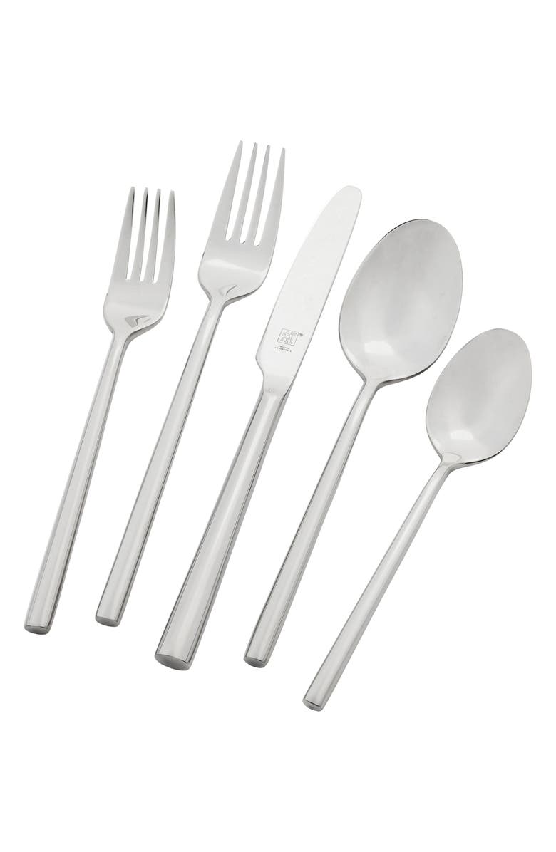 ZWILLING Aberdeen 20-Piece Flatware Set, Main, color, Stainless Steel