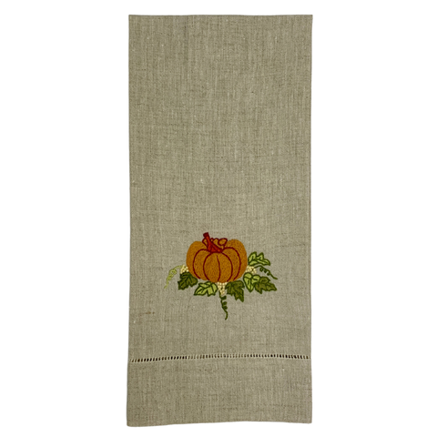 Fall Pumpkins Tea Towels
