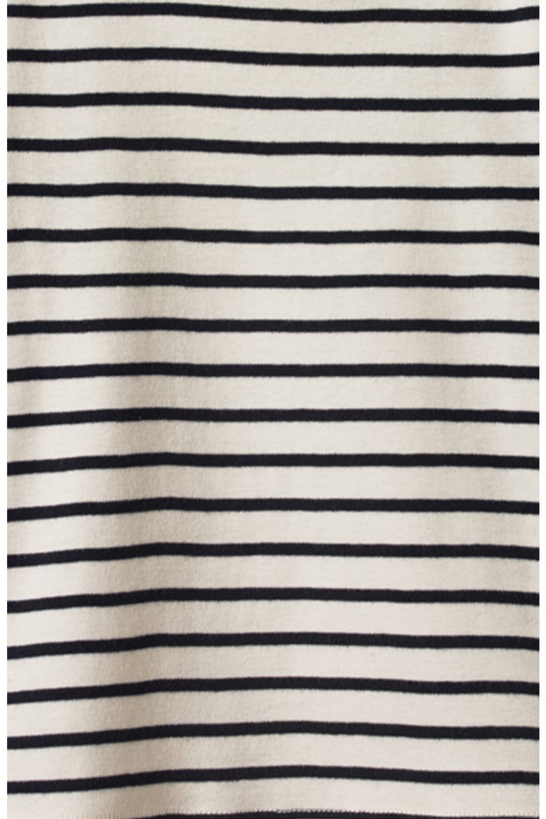 Kids' River Organic Cotton T-Shirt, Alternate, color, NAVY SAILOR STRIPE
