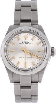 Pre-Owned Rolex Oyster Perpetual Automatic Watch Stainless Steel 28
