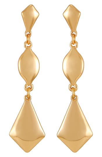 Vince Camuto Link Drop Earrings In Goldtone
