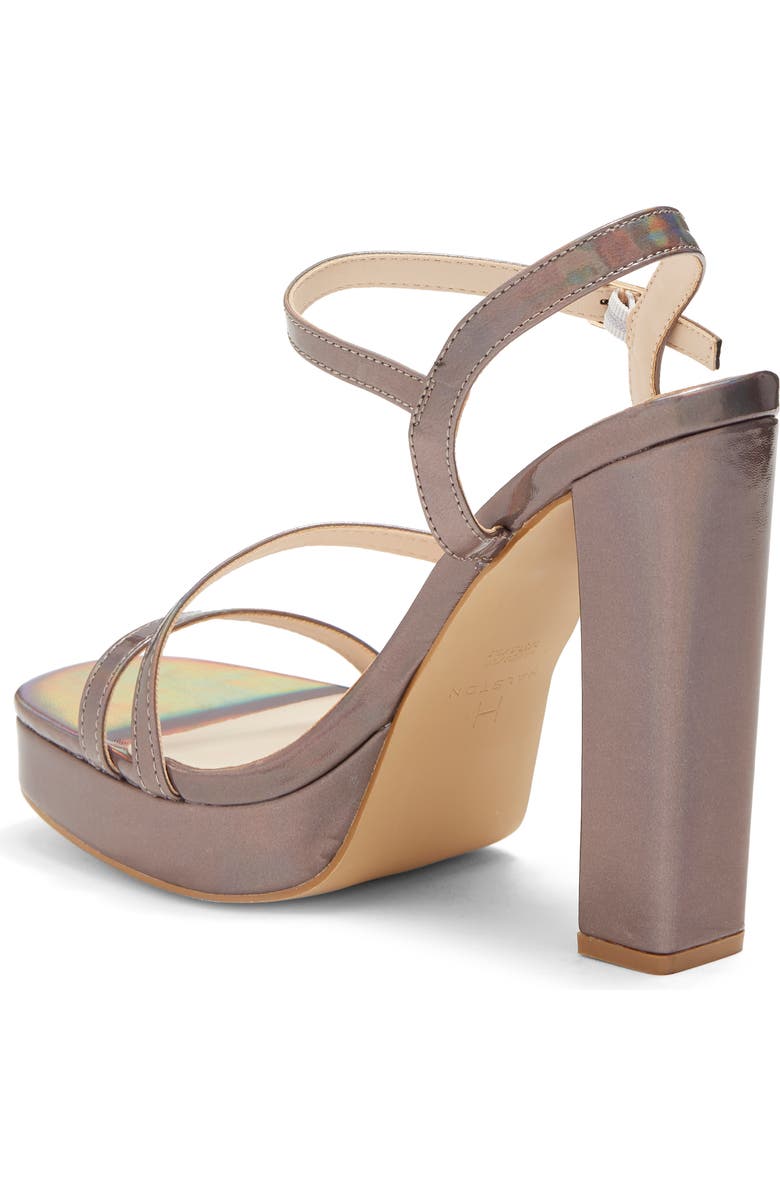 H HALSTON Sardinia Peep Toe Platform Sandal, Alternate, color,