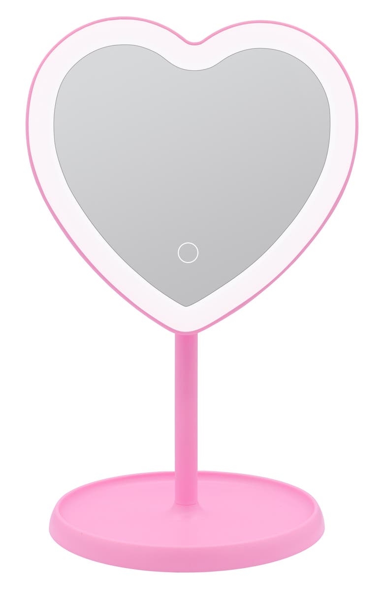 DANIELLE Heart LED Vanity Mirror, Main, color,