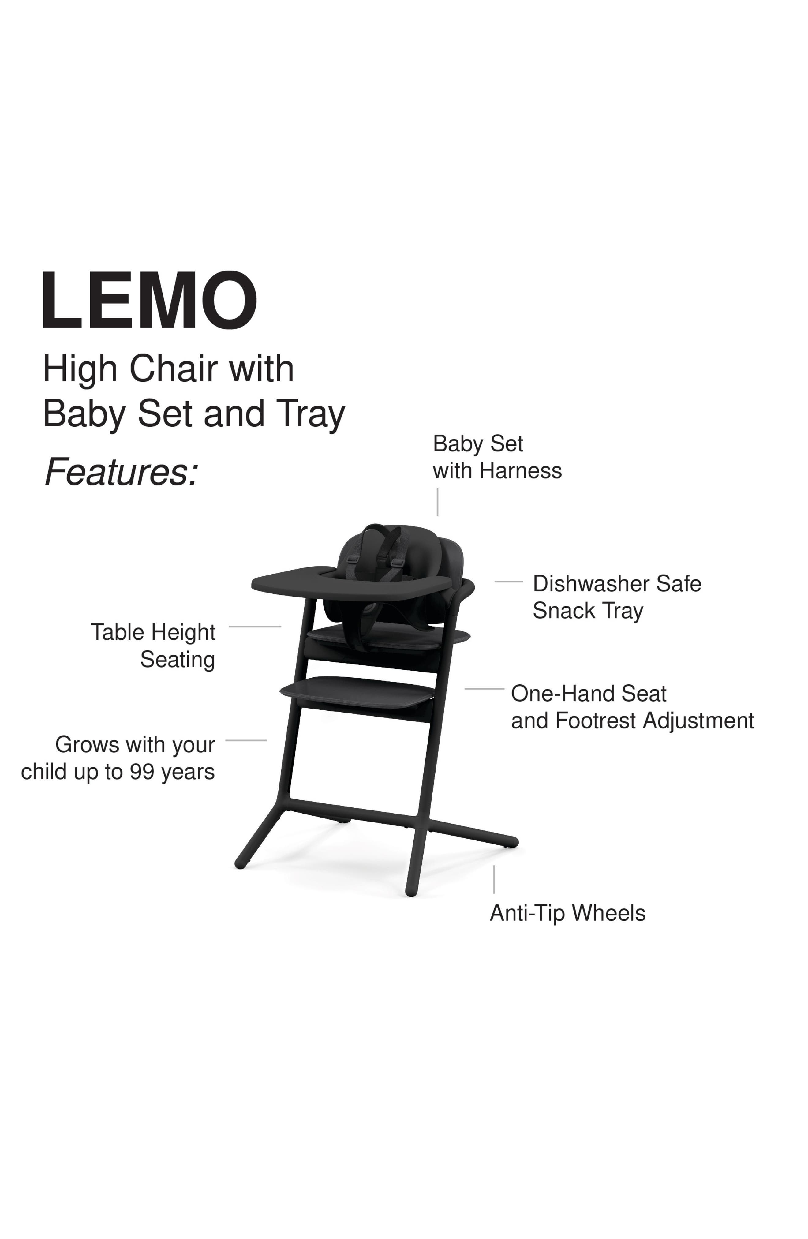 CYBEX LEMO 3-in-1 High Chair with Baby Set & Tray | Nordstrom