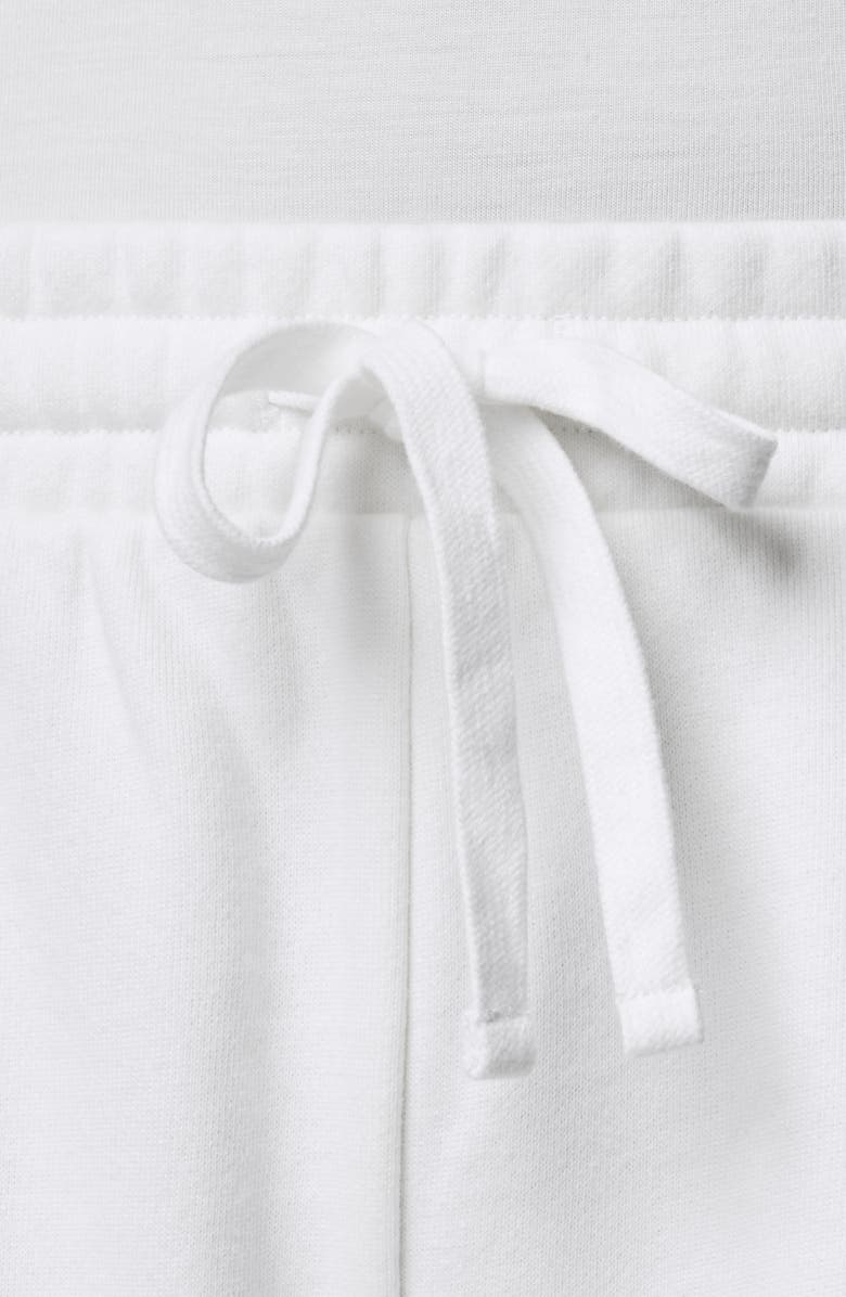 Splendid Matilda Wide Leg Terry Pants, Alternate, color, White