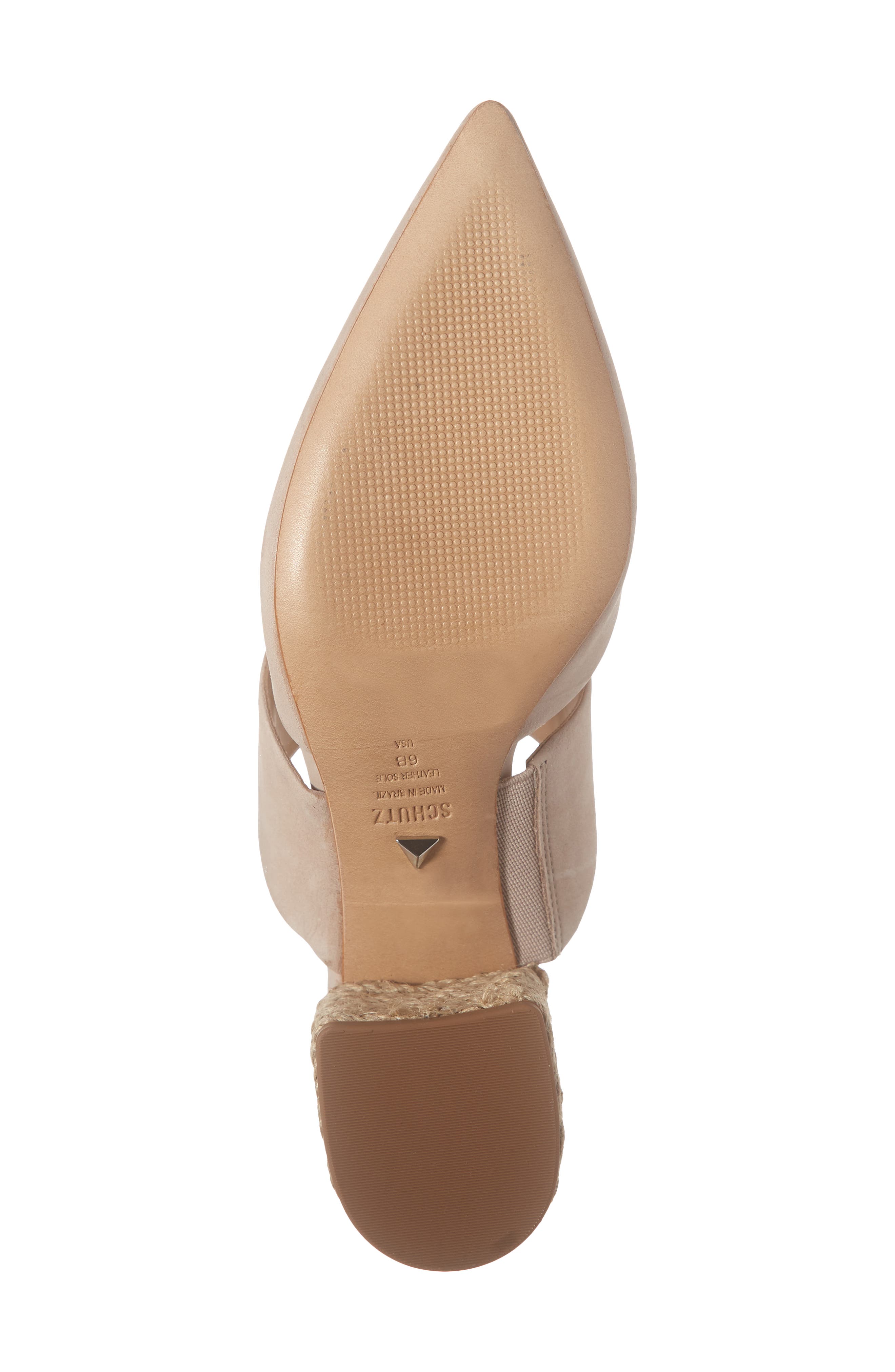 Deliana Mule, Alternate, color, PALE NUDE NUBUCK LEATHER