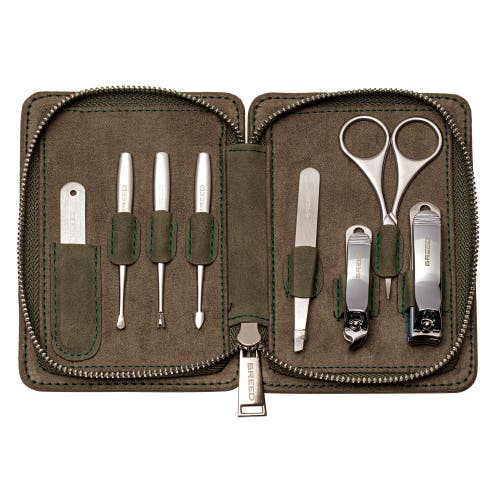 Breed Katana 8 Piece Surgical Steel Groom Kit In Green
