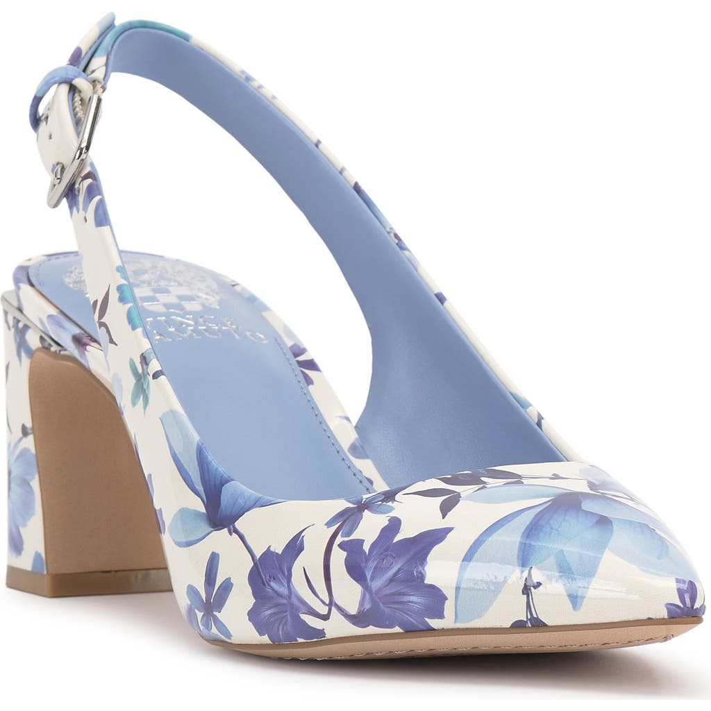 Vince Camuto Women's Hamden-b Slingback Pumps In Trellis Blue