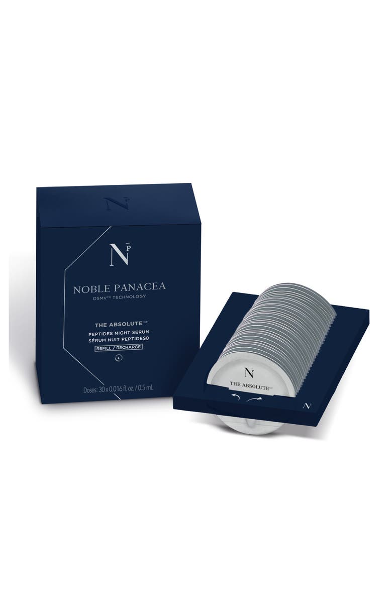 Noble Panacea The Absolute Peptide8 Night Serum Refill, Main, color, White