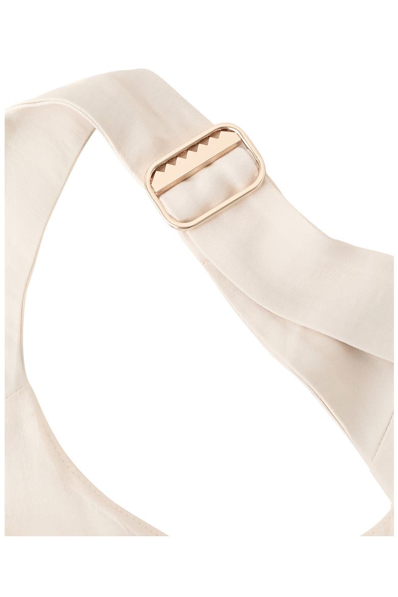 Halter Neck Jumpsuit, Alternate, color, BEIGE