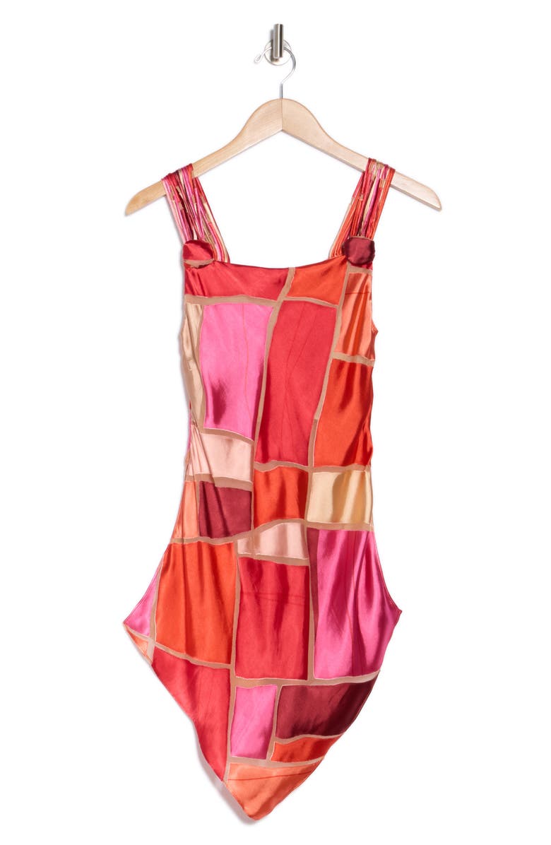 Cult Gaia Shalia Handkerchief Hem Top, Alternate, color, 