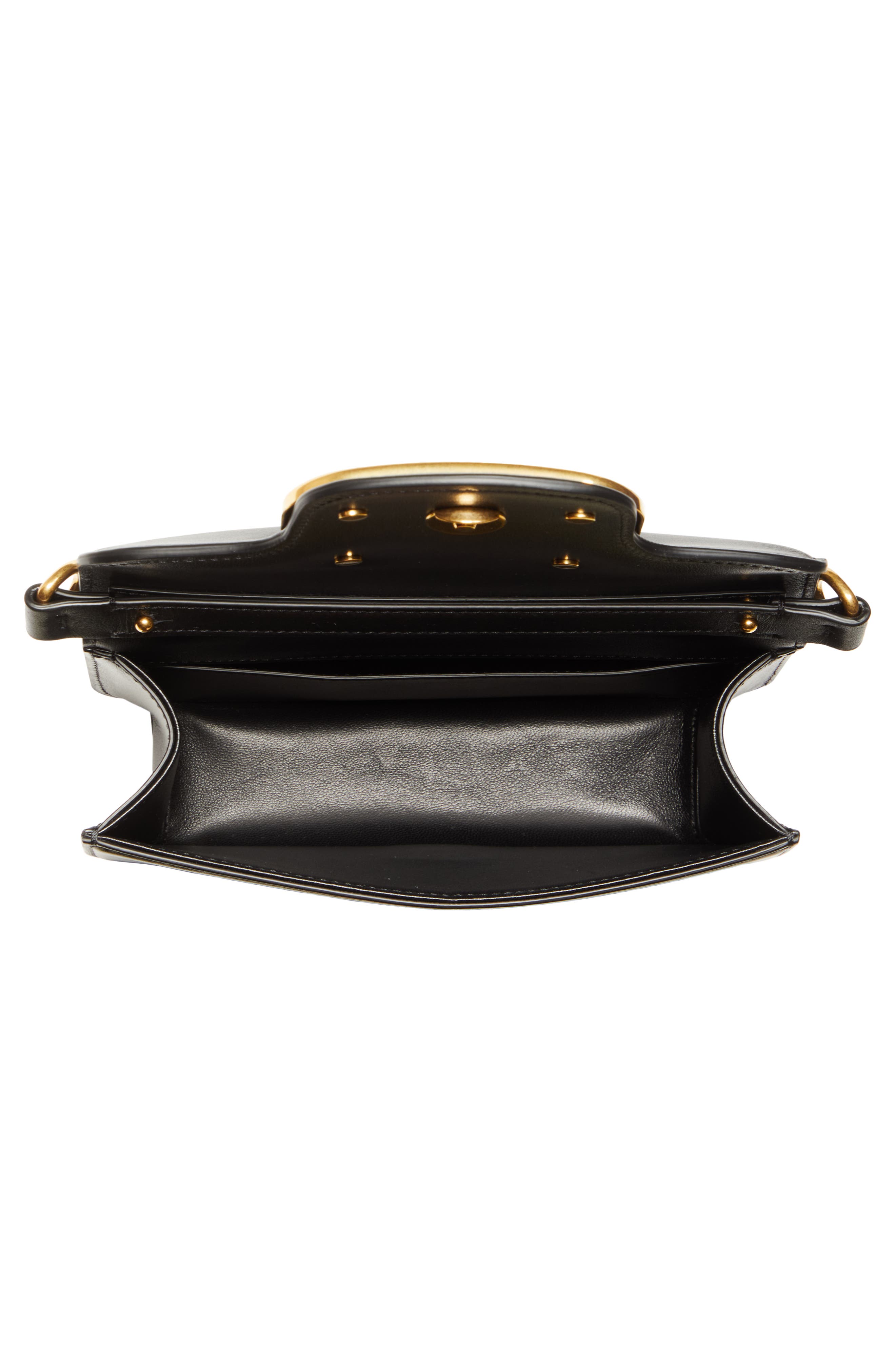 Valentino Garavani Mini Locò Leather Shoulder Bag, Alternate, color, 