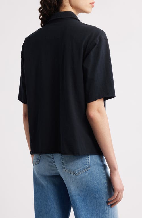 Frank & Eileen Patty Short Sleeve Henley In British Royal Navy