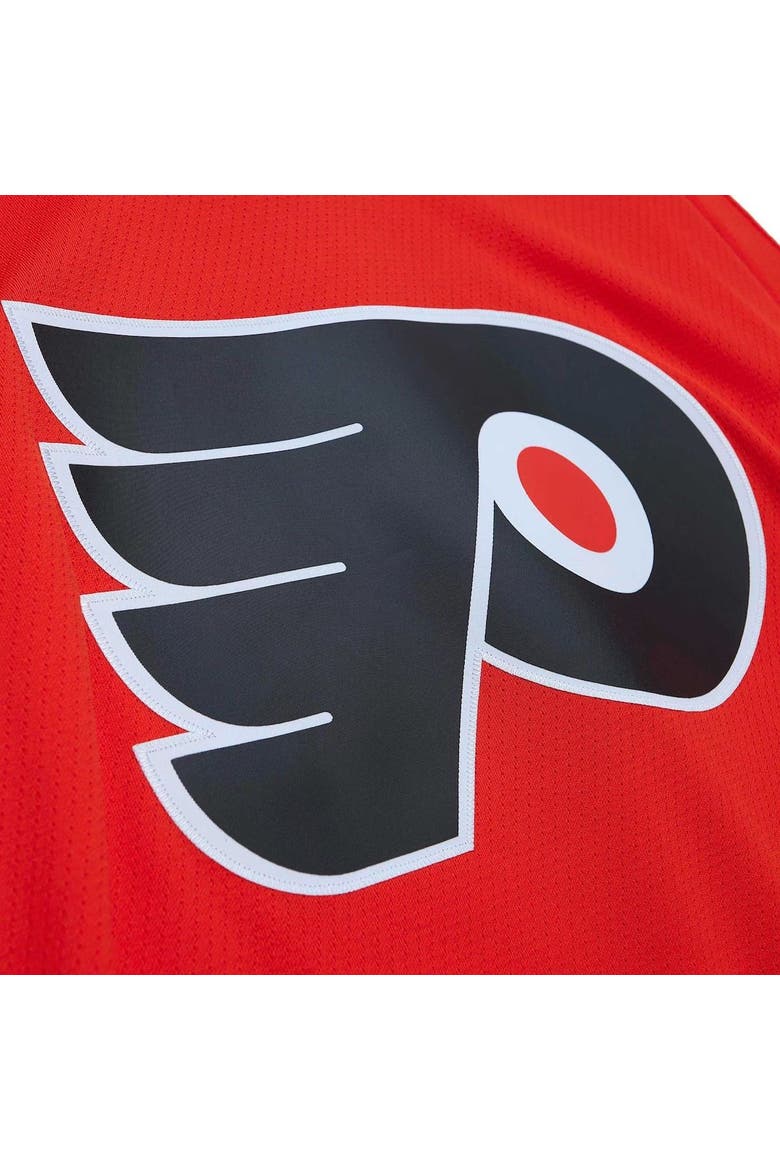 Men's Mitchell & Ness Dave Schultz Orange Philadelphia Flyers  1974/75 Blue Line Player Jersey, Alternate, color, Orange