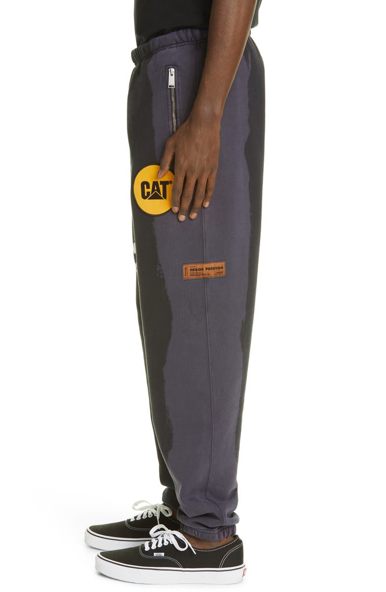 Heron Preston x Caterpillar Cat Patch Joggers, Alternate, color, 