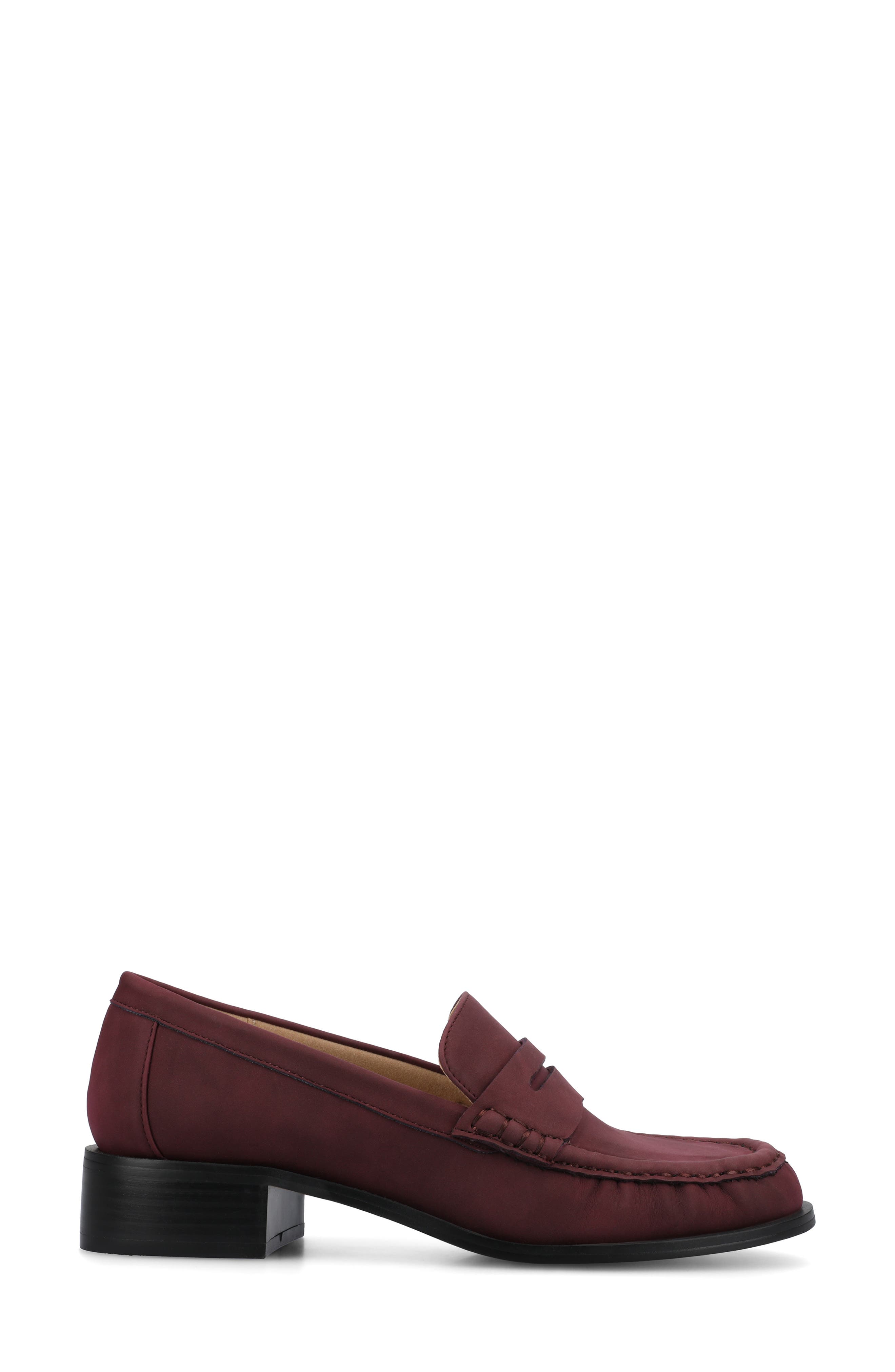 Danna Ruched Loafer, Alternate, color, OXBLOOD