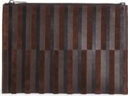 Proenza Schouler Stripe Zip Leather Pouch
