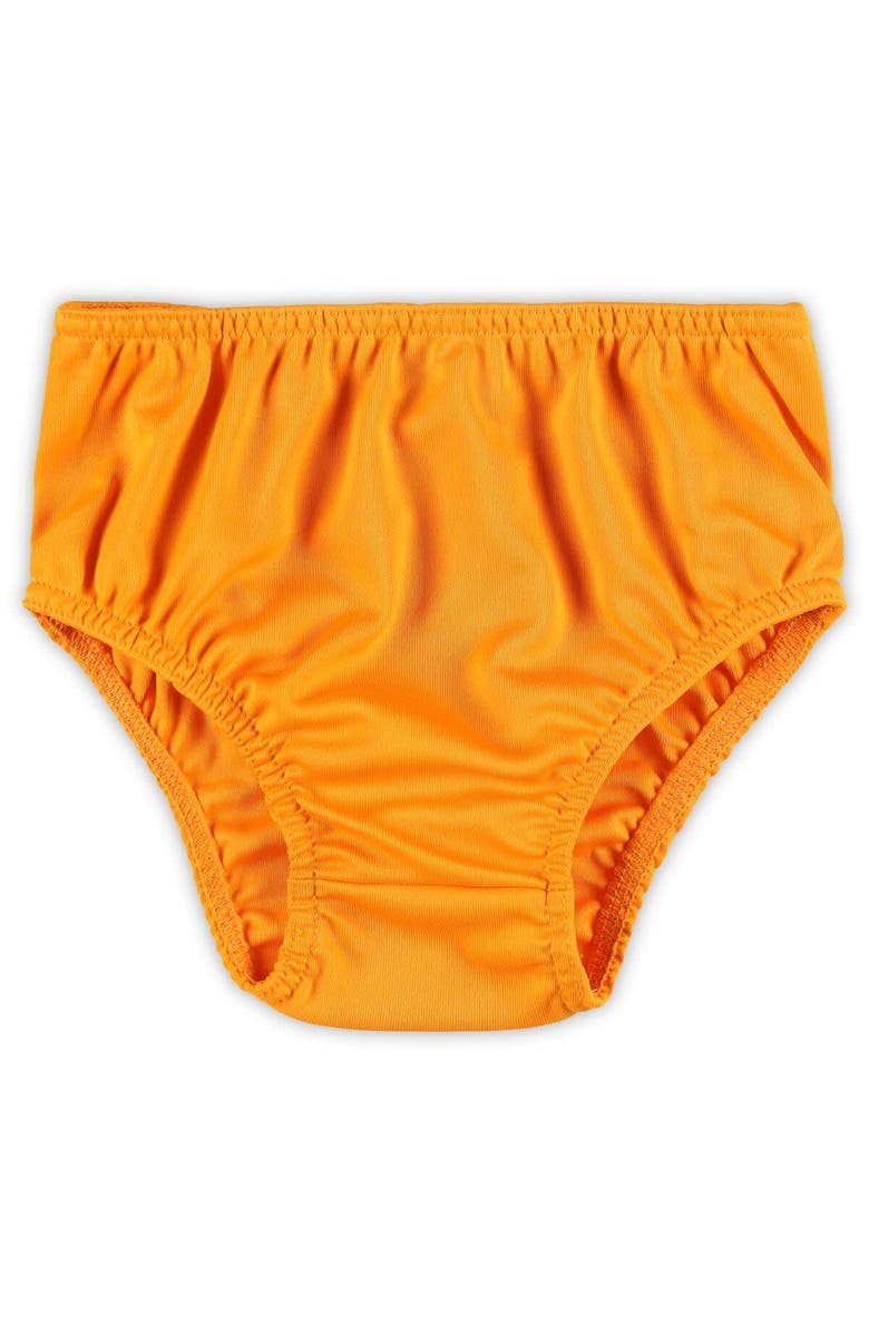 Outerstuff Girls Preschool Tennessee Orange Tennessee Volunteers Two-Piece Cheer Captain Jumper Dress & Bloomers Set, Alternate, color, 