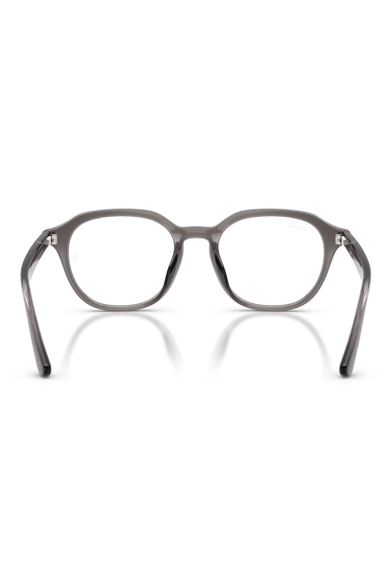 52mm Square Optical Glasses, Alternate, color, GREY
