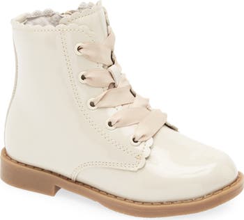 Kids' Josephine Scallop Lace-Up Bootie