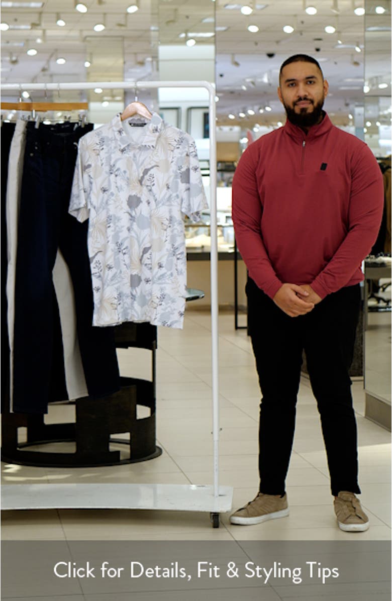 Tropical Fusion Floral Polo, sales video thumbnail