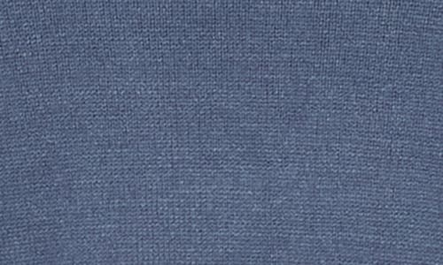 Joseph A Essential Fine Gauge Turtleneck Sweater In Blue