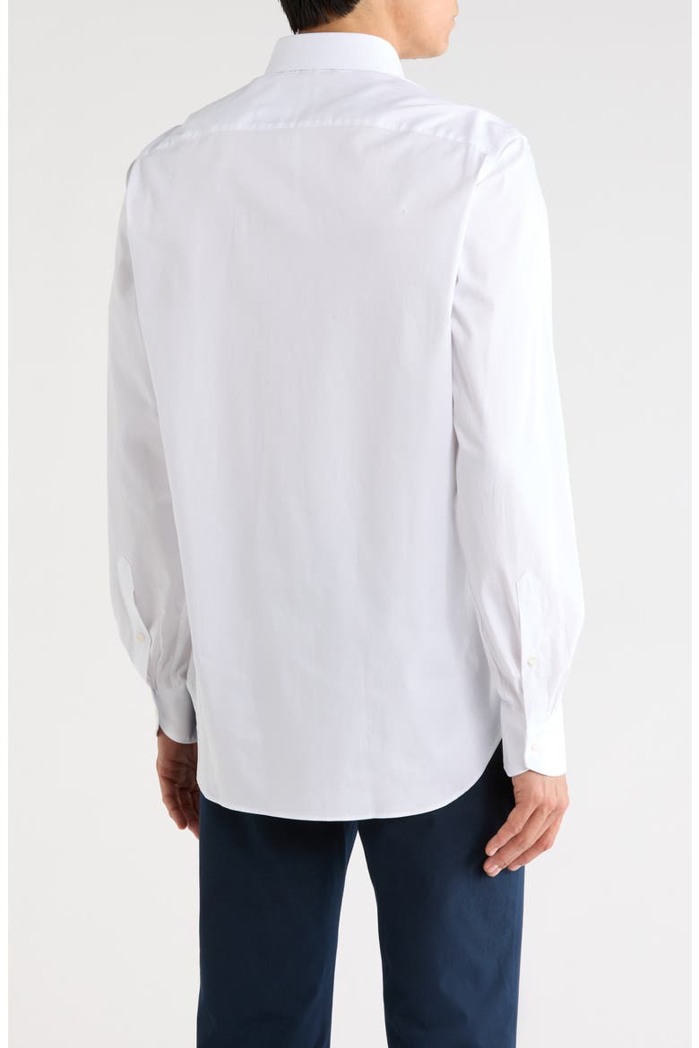 Cotton Dress Shirt, Alternate, color, WHITE